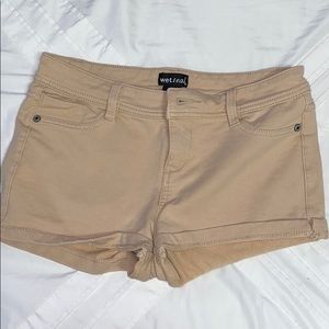 Wet Seal Khaki Shorts